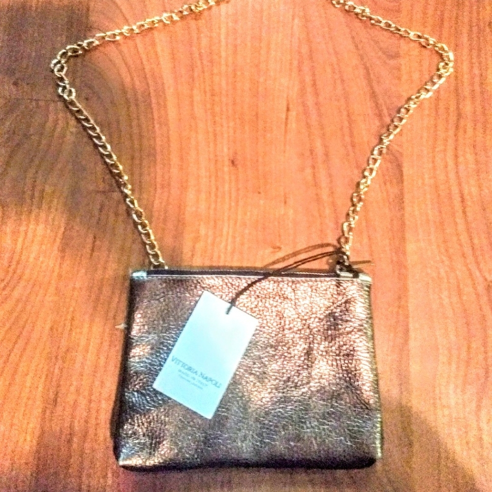 NWT Leather Vittoria Napoli bag